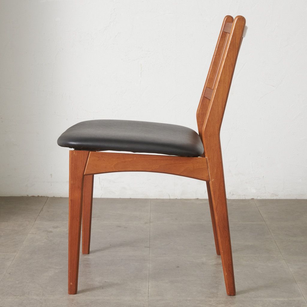 張替済 デンマーク ヴィンテージ ダイニングチェア 椅子 チーク 無垢材