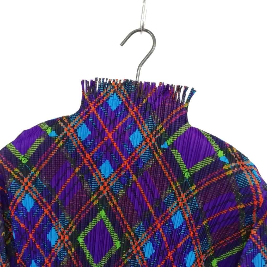 プリーツプリーズ PLEATS PLEASE イッセイミヤケ PP73-JK662 チェック 
