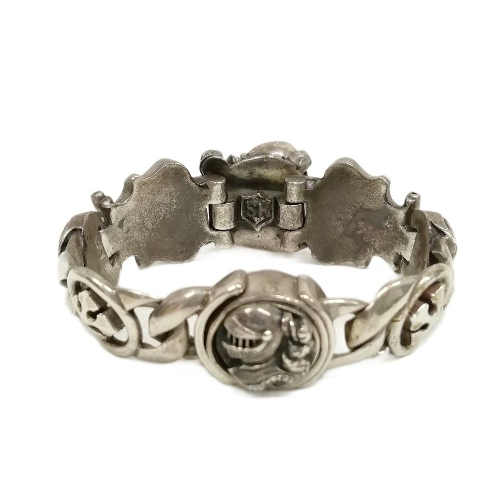 Star Knights スターナイツ クロス ハート ブレスレット SV 925