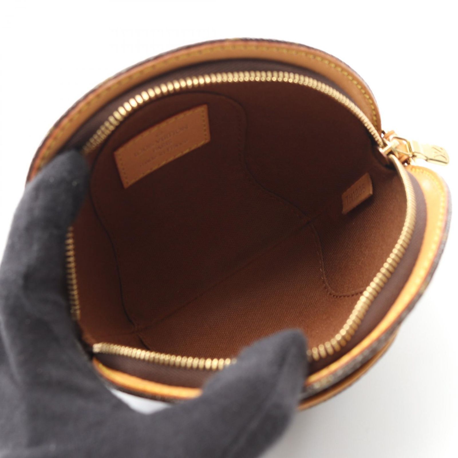 ルイ・ヴィトン LOUIS VUITTON ポーチ ミニ エリプス M51129 レザー 
