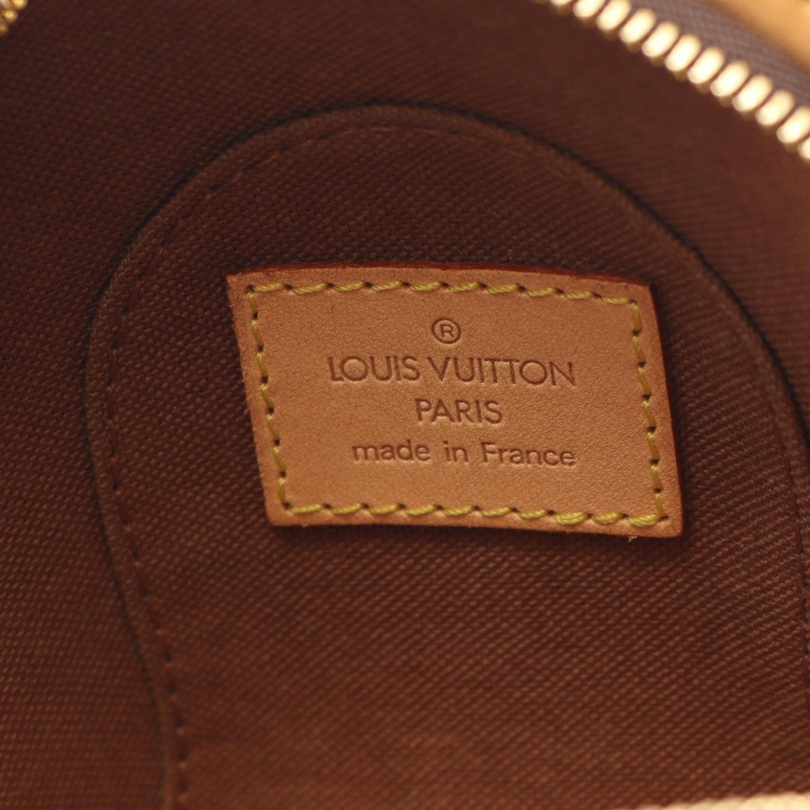 ルイ・ヴィトン LOUIS VUITTON ポーチ ミニ エリプス M51129 レザー 
