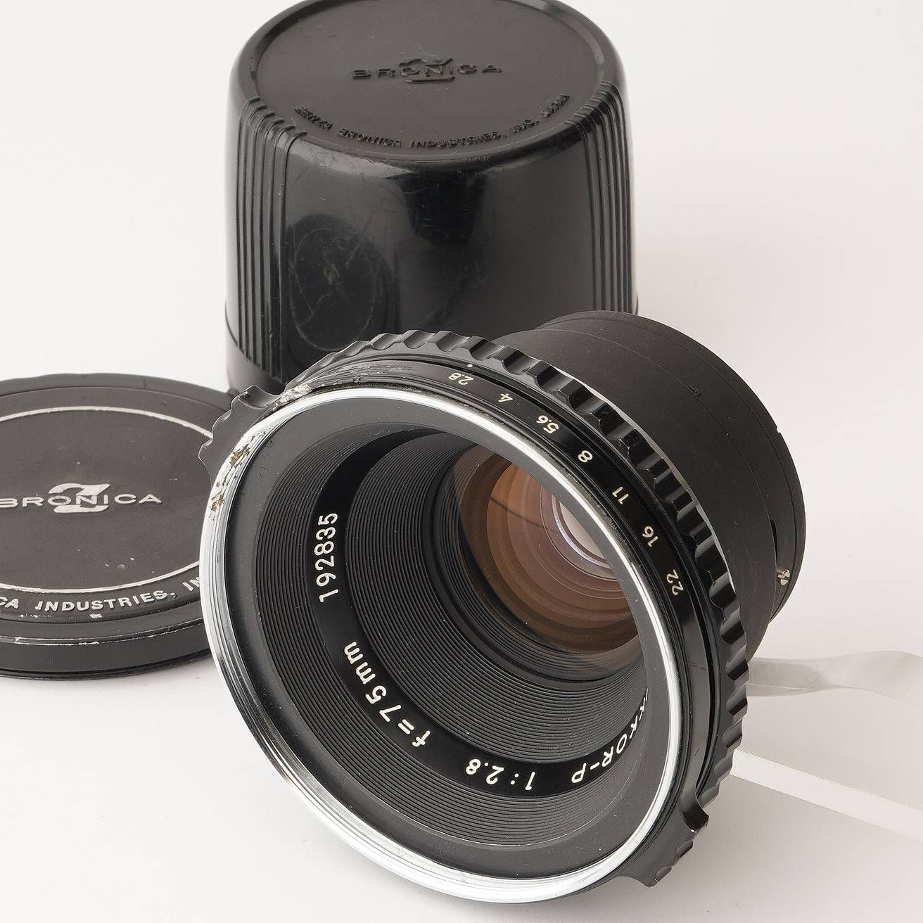 75mm Bronica Nikon Nikkor-P for ニコン NIKKOR-P Lens F2.8 f⁄2.8 1