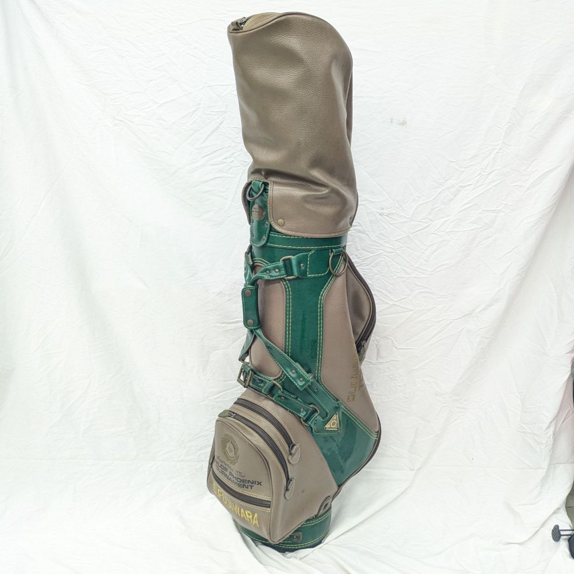 ワケアリ DUNLOP PHOENIX TOURNAMENT キャディーバッグ ゴルフ ヘッドカバー×3 おまけ