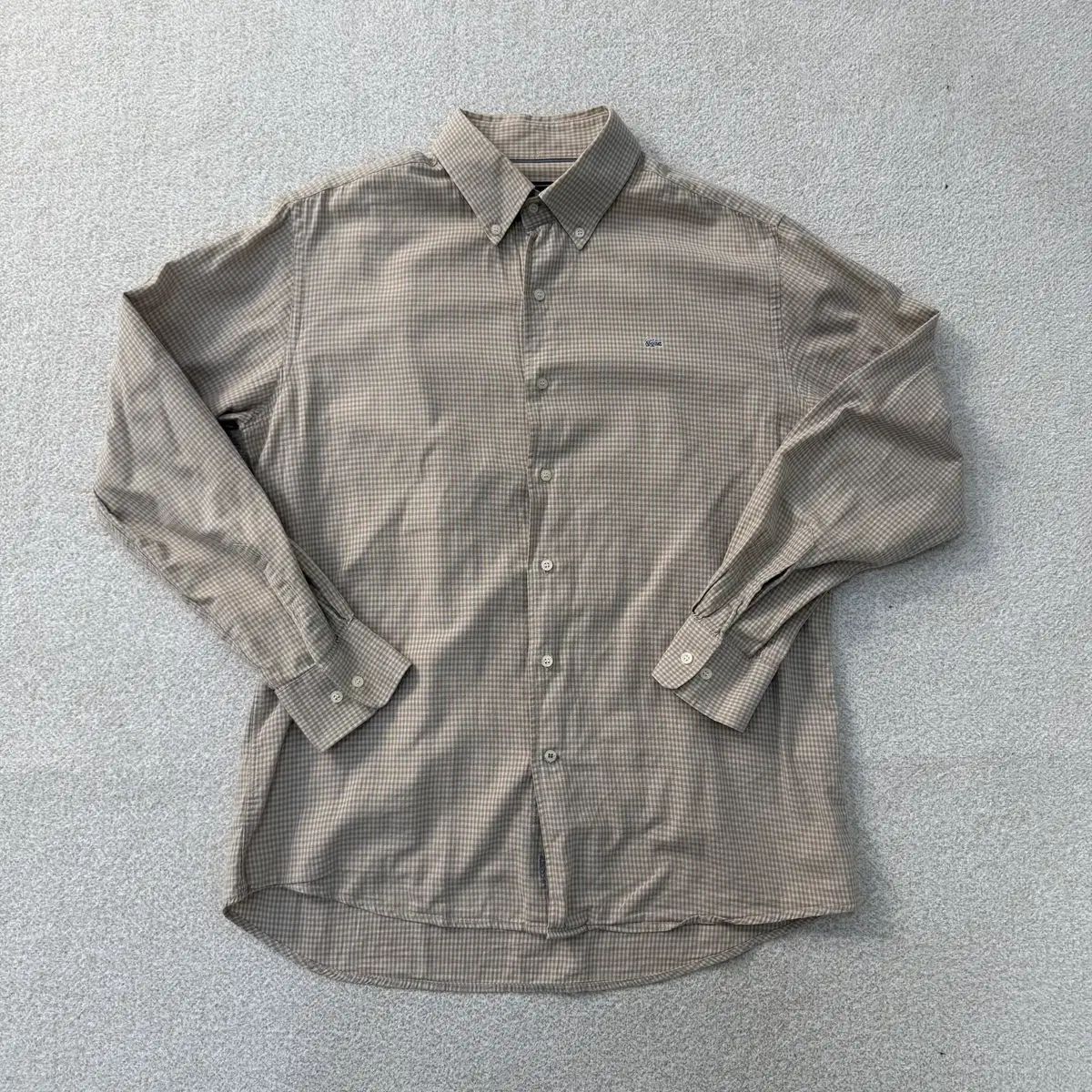 42 ラコステ チェックシャツ 0219T1 シャツ LACOSTE（ラコステ 