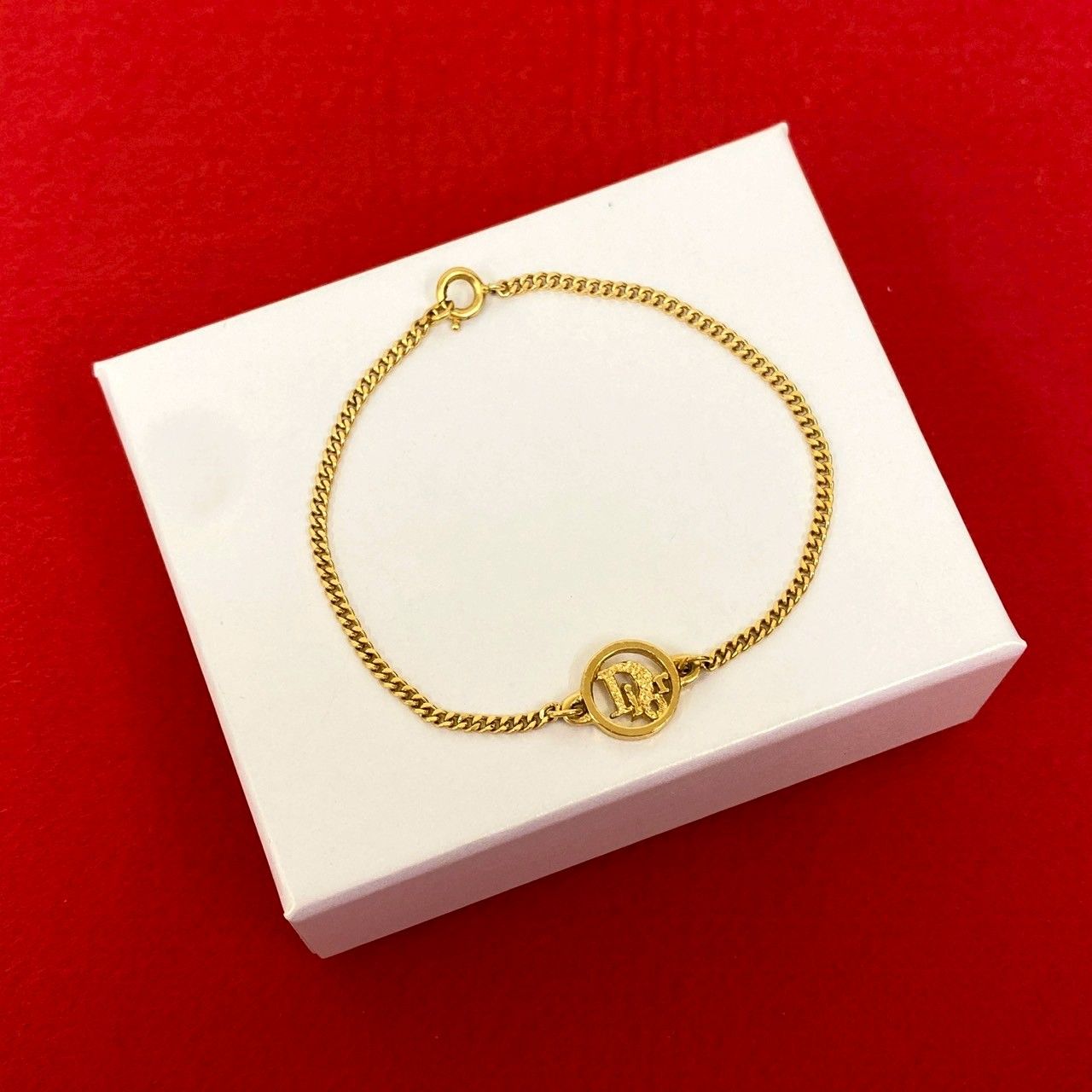 極 美品 Christian Dior クリスチャンディオール ヴィンテージ ロゴ 