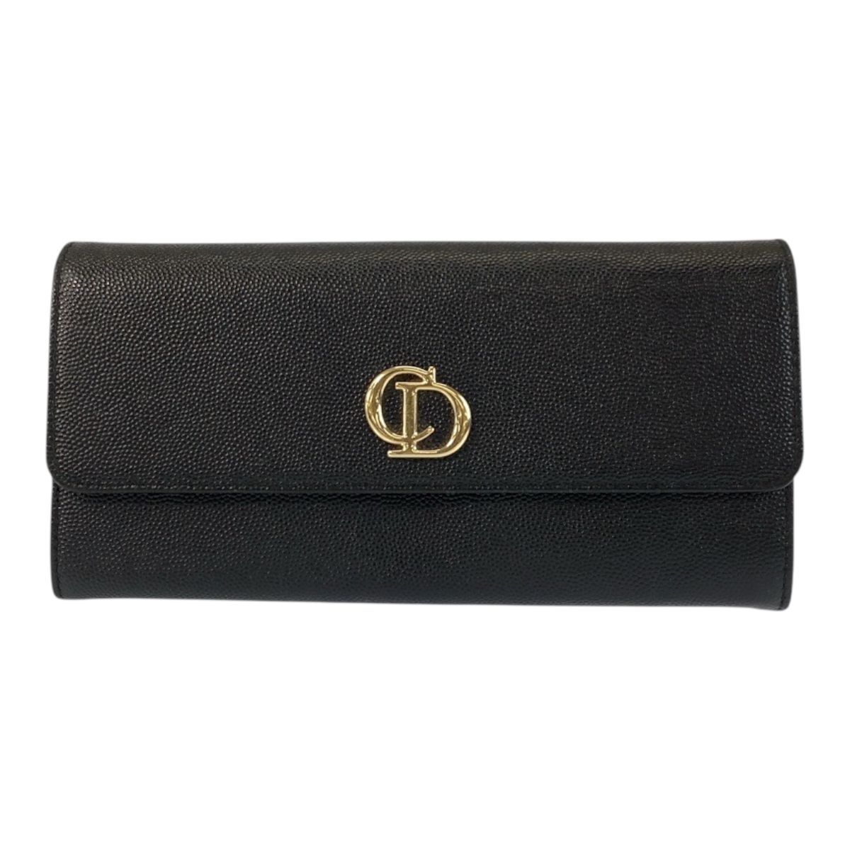 美品 Christian Dior クリスチャンディオール CDロゴ ブラック 黒 