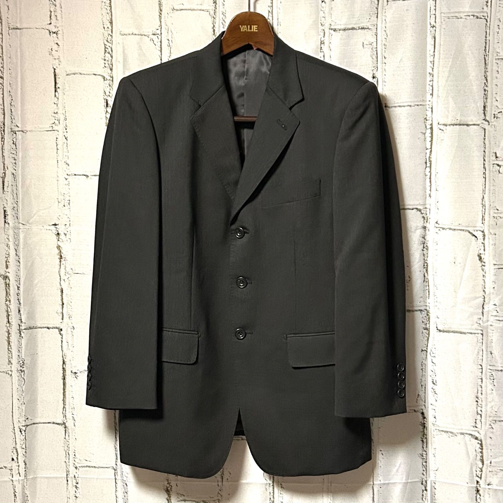 美品 C.U.P.C. セットアップ 2ピース シングル スーツ ストライプ