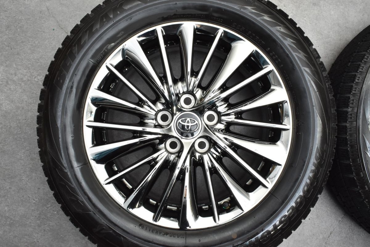 程度良好】トヨタ 30 アルファード エグゼクティブ 純正 17in 6.5J +33
