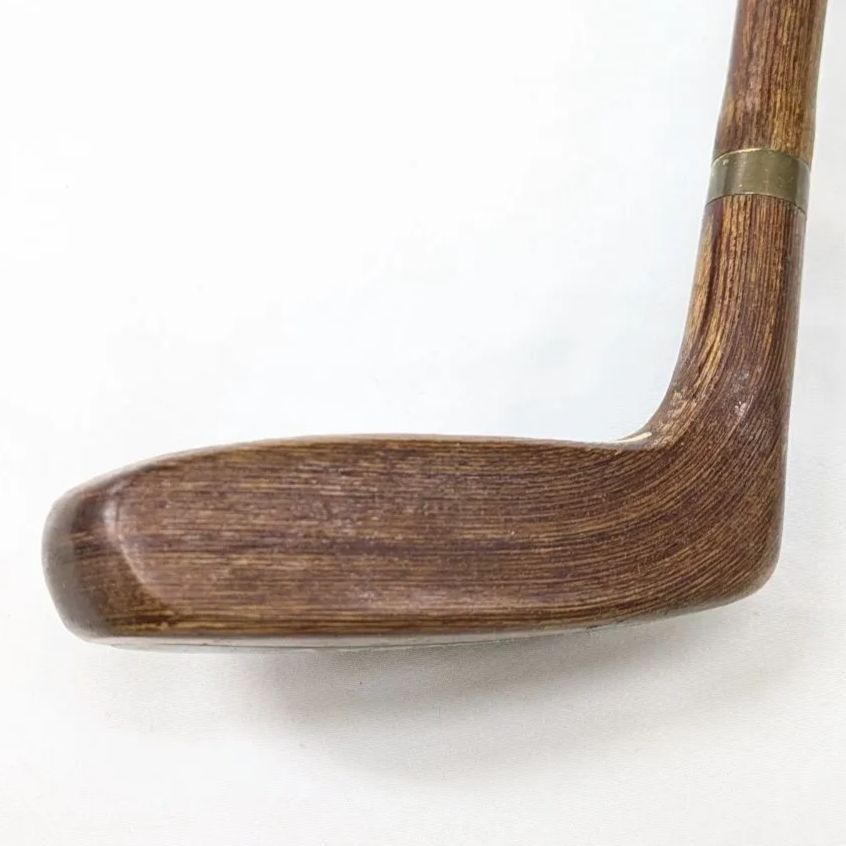 I)良品 ヴィンテージ パター Axaline T-linewood-3 ウッドパター 木製 