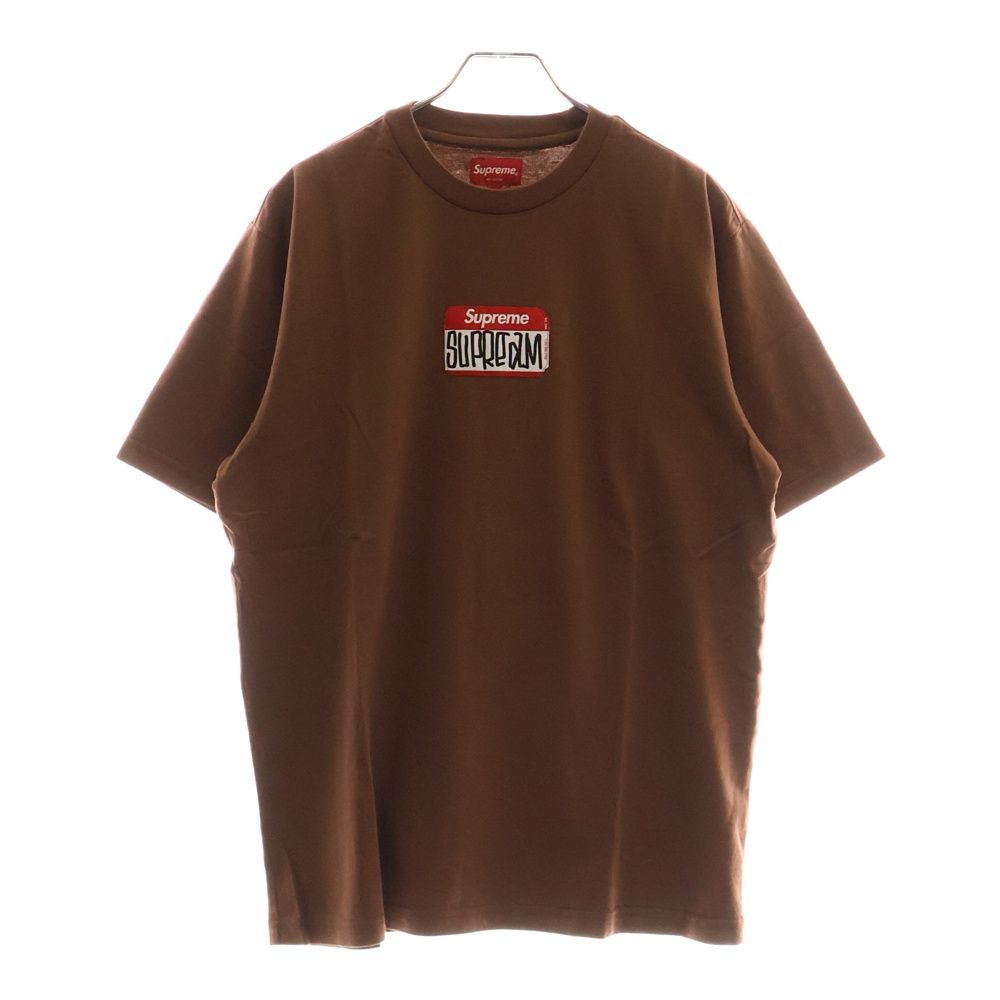 SUPREME (シュプリーム) 21AW Gonz Nametag S/S Tee ゴンズ ネームタグ
