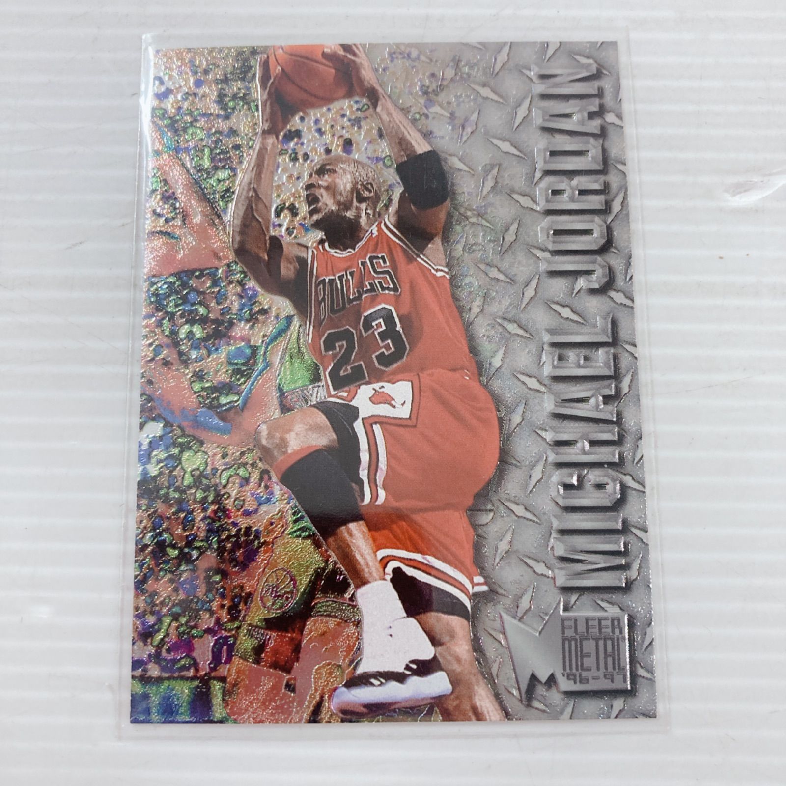 NBAトレーディングカード 1996-97 Fleer Metal シリーズ マイケル 