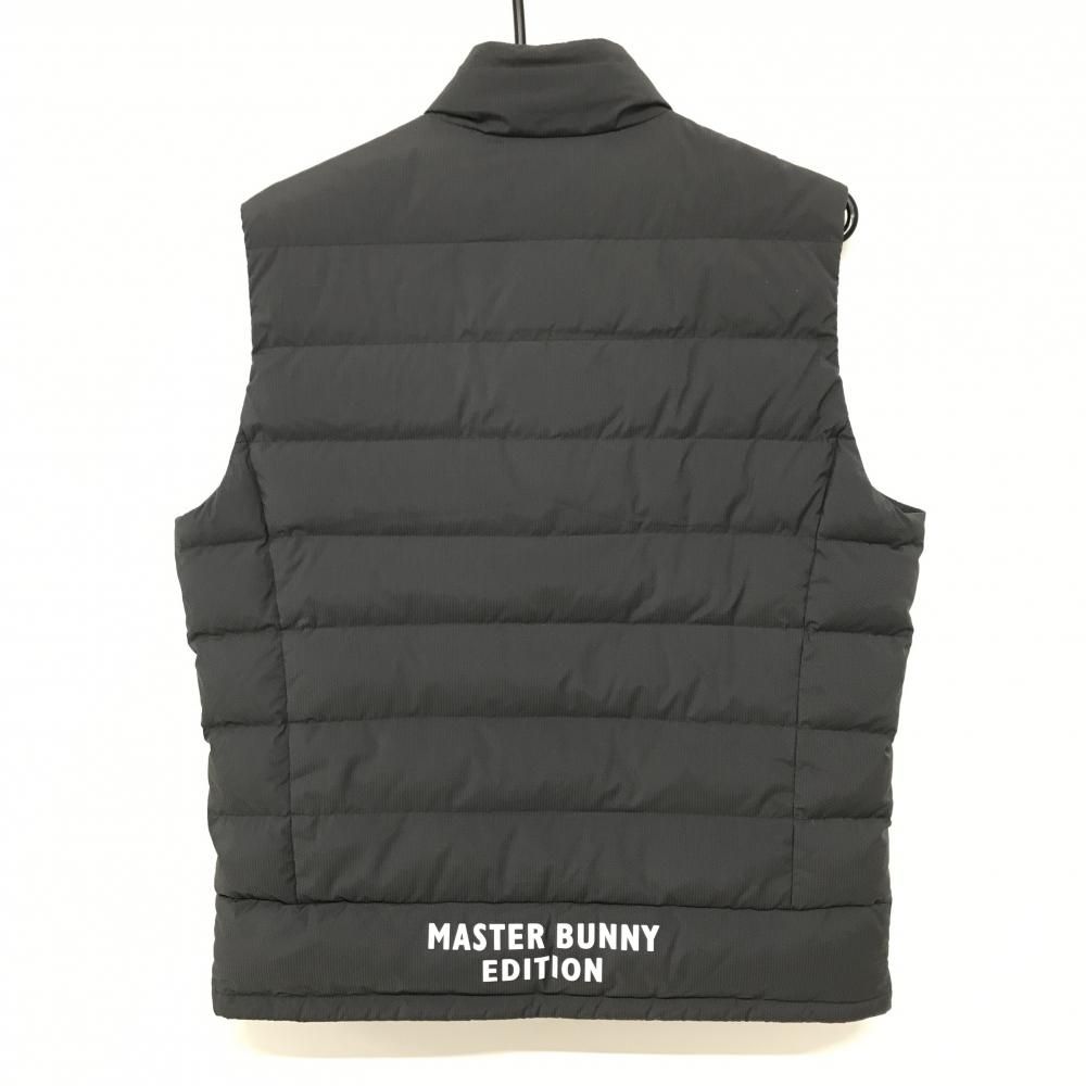 超美品】マスターバニー ダウンベスト グレー 地模様 ロゴ白 メンズ 6