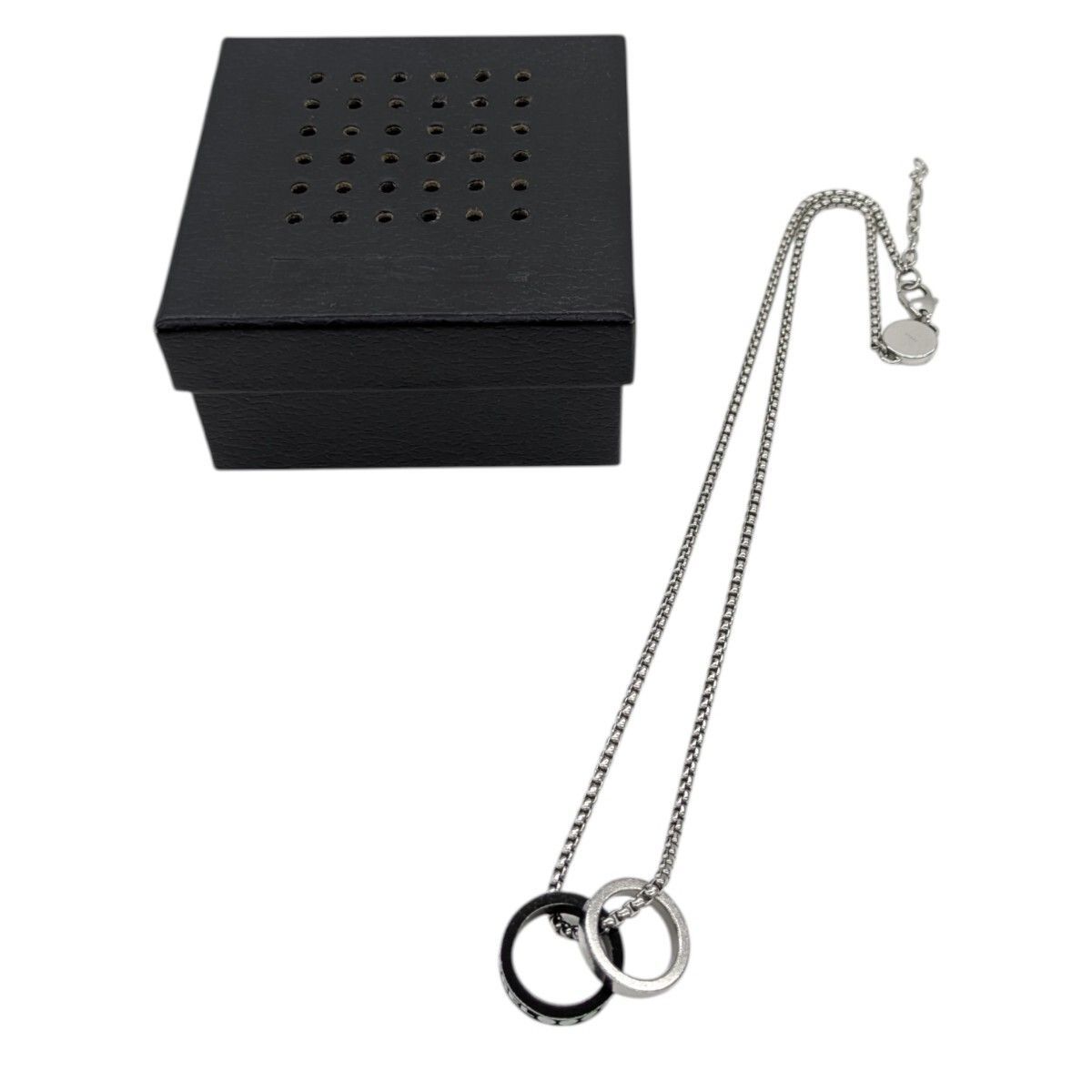 DIESEL リングペンダント ネックレス DX1168箱付き DIESEL ネックレス