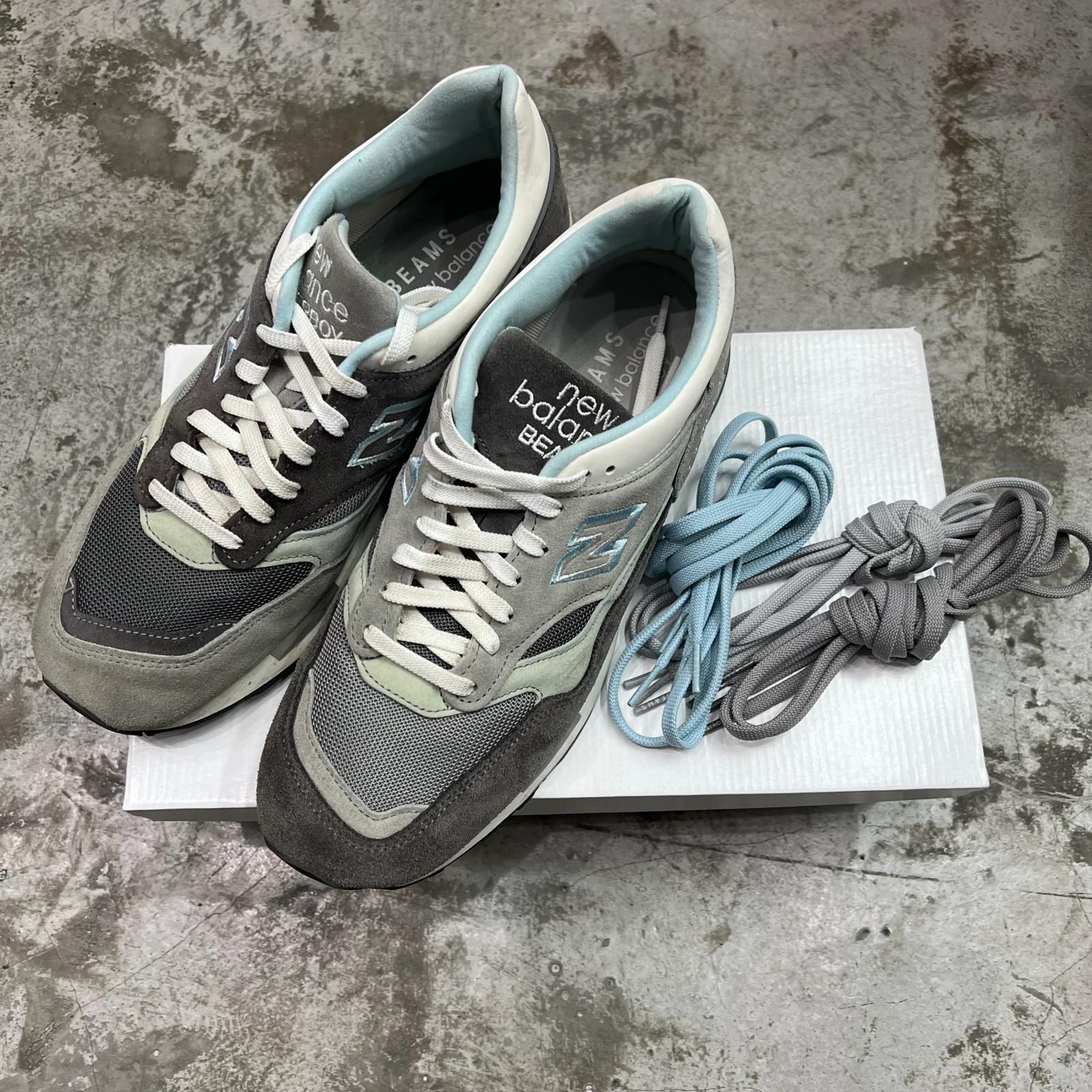New Balance × PAPERBOY BEAMS 1500 Grey コラボ スニーカー 