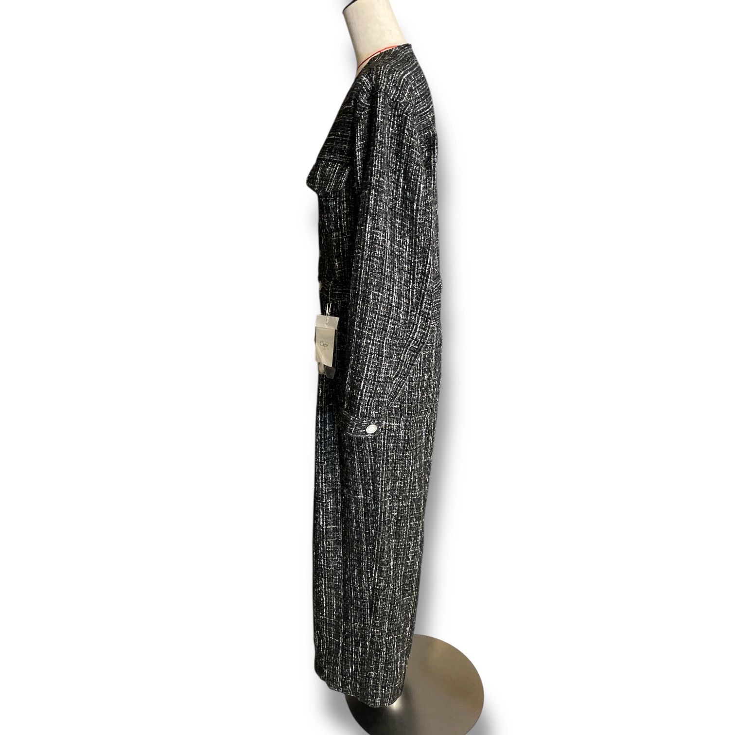 シーニュ　Cygne ツイードオールインワン 新品 タグ付 未使用 Cygne シーニュ ツイードオールインワン Rozenn