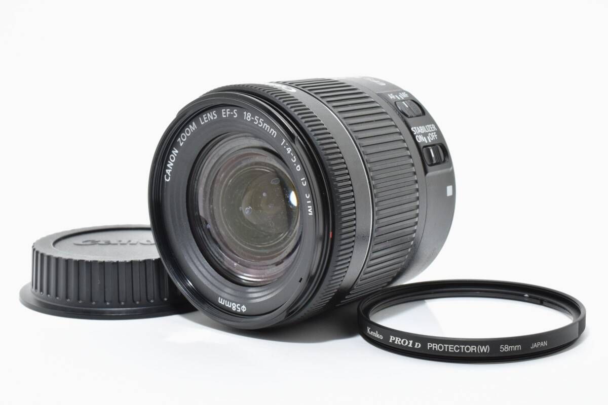 ☆良品☆キャノン Canon EF-S 18-55mm F4-5.6 IS STM☆ 2750 #4436