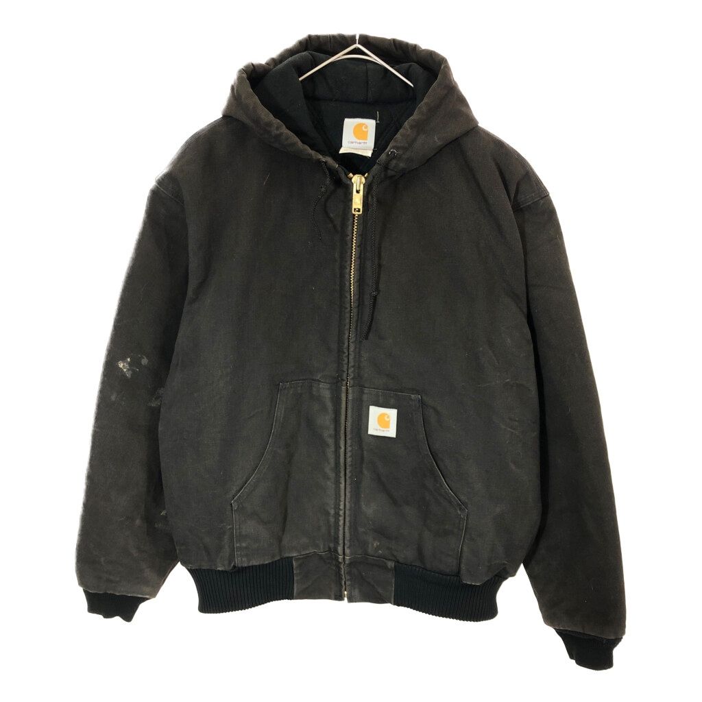 00年代 USA製 Carhartt カーハート アクティブジャケット ブラウン