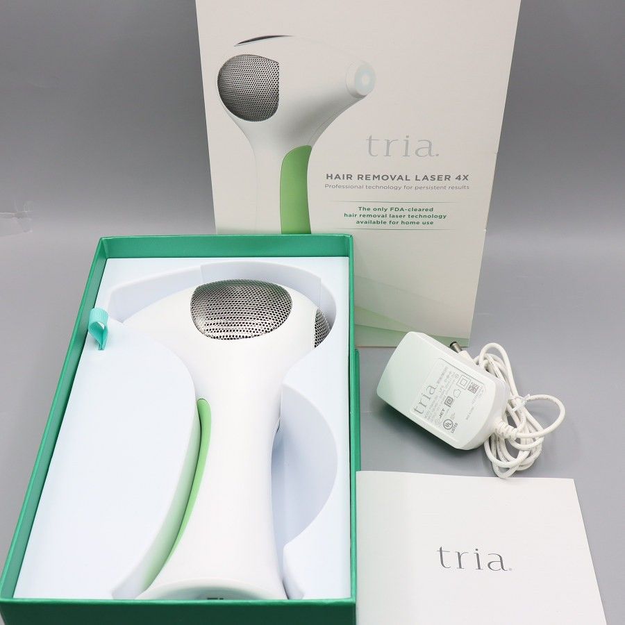 美品】tria トリア・パーソナルレーザー脱毛器4X グリーン 【公式通販】