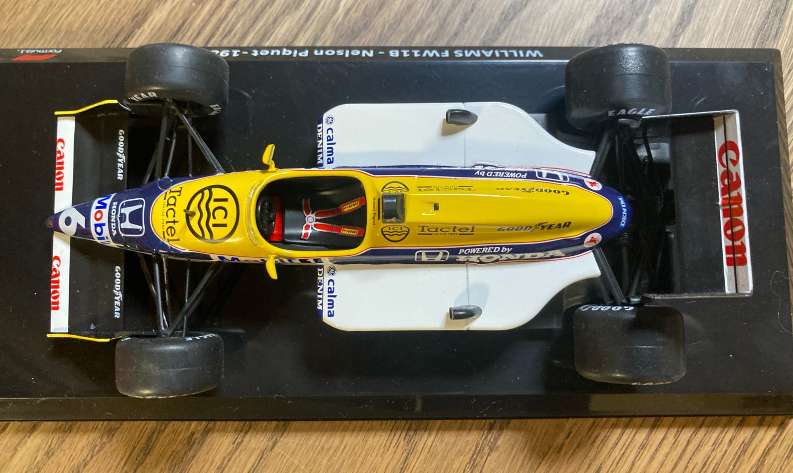 F1 WILLIAMS FW11B ネルソン・ピケ ホンダ 1987年モデル 1/24スケール