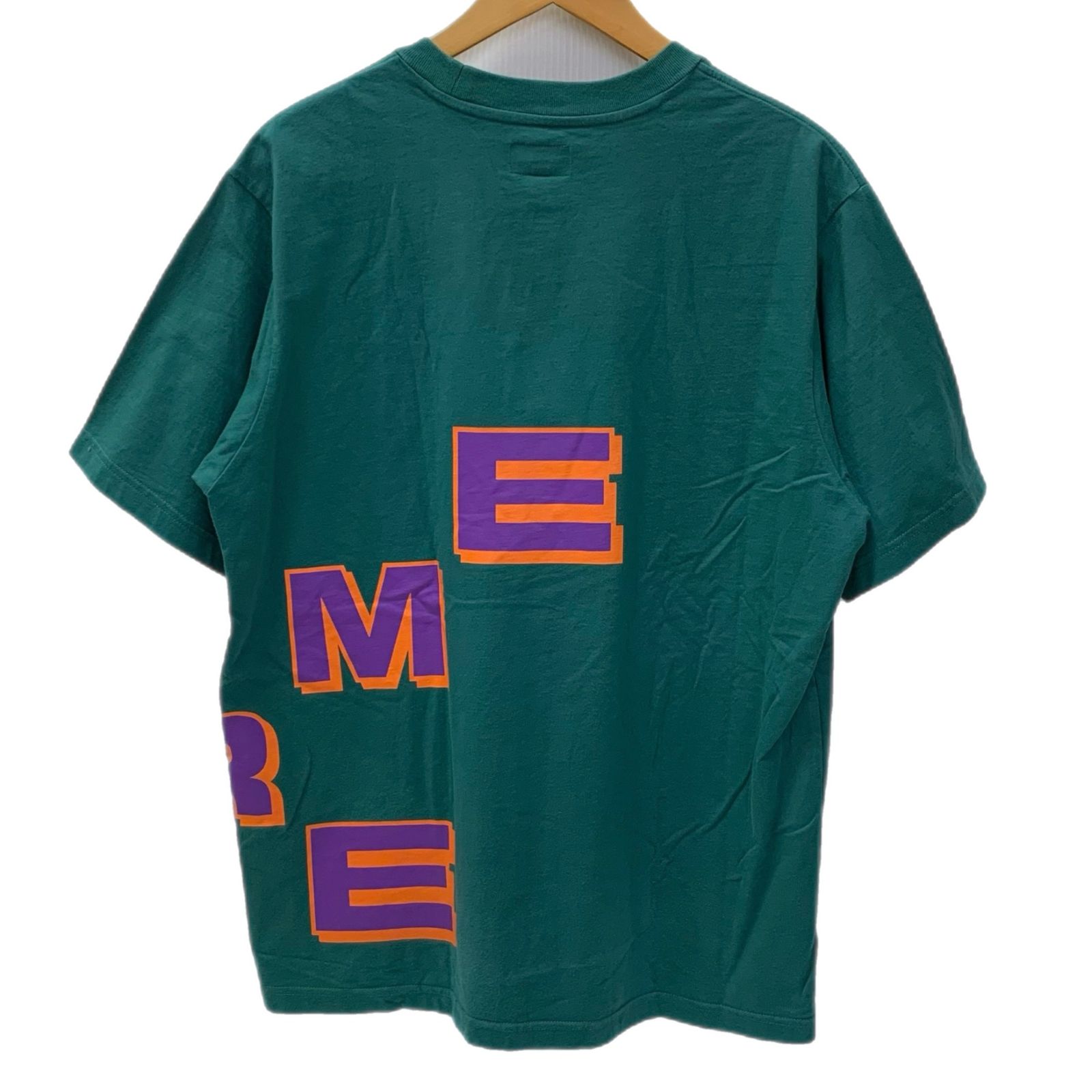 シュプリーム SUPREME 18AW Stagger Tee Tシャツ グリーン Mサイズ 