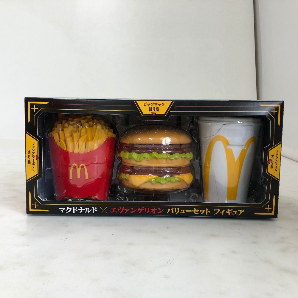 マクドナルド×エヴァンゲリオン バリューセット 現状品 マクドナルド×エヴァンゲリオン バリューセット 現状品