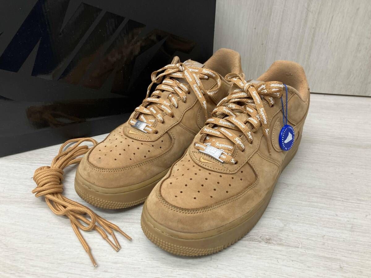 鑑定済み NIKE × Supreme スニーカー Air Force 1 Low DN1555-200 