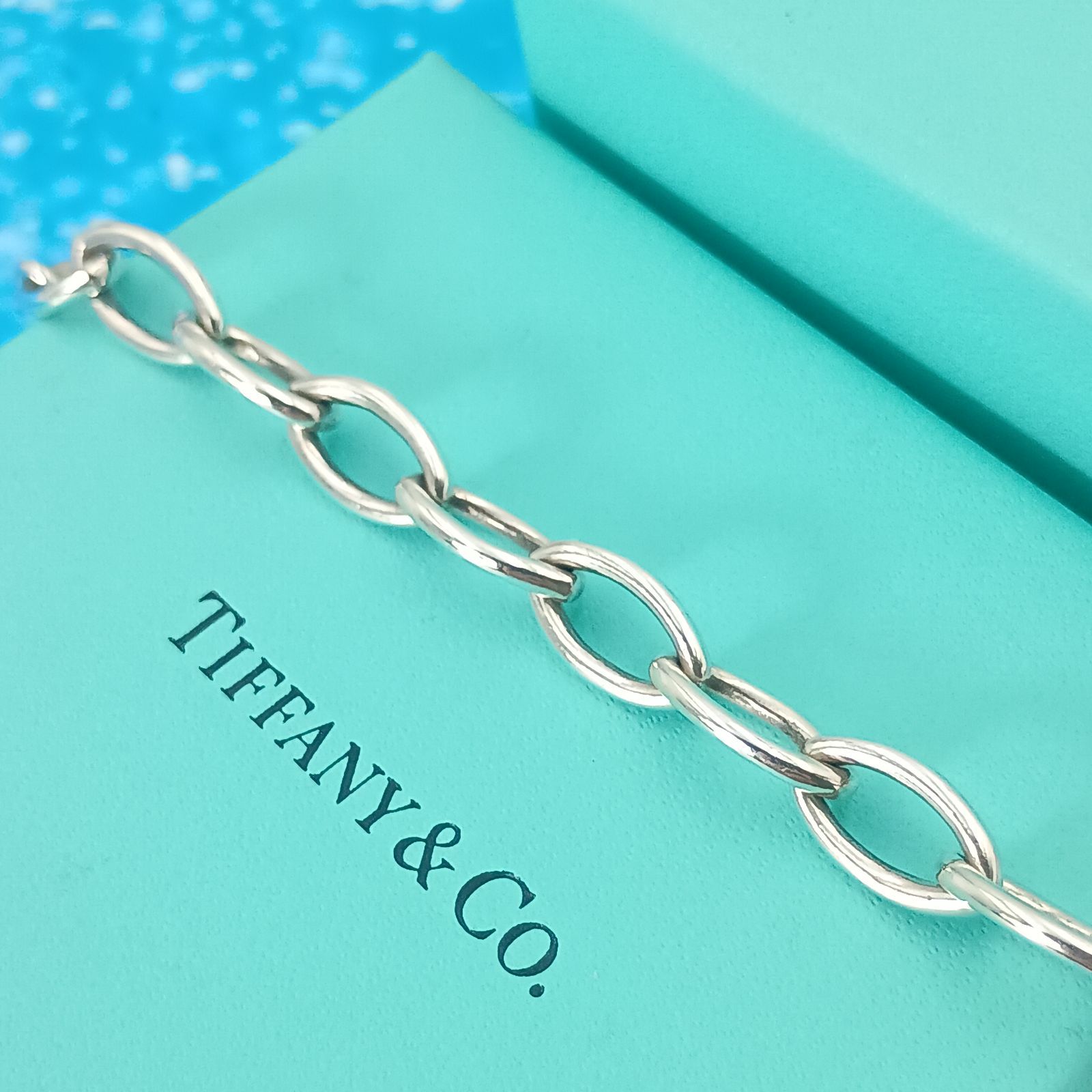 TIFFANY&Co. ティファニー フィリグリー ハート キー ブレスレット
