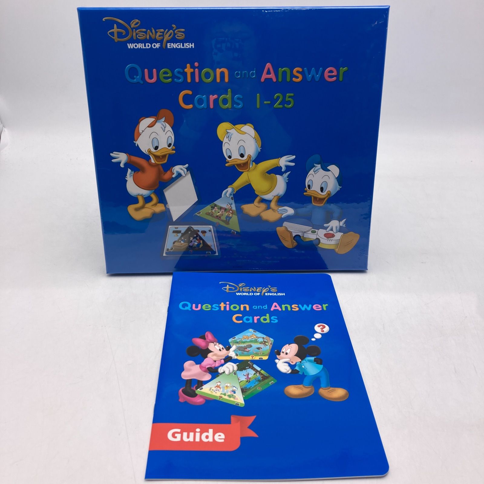 トークアロングとクエスチョン＆アンサーカード レッツプレイDVD DWE 