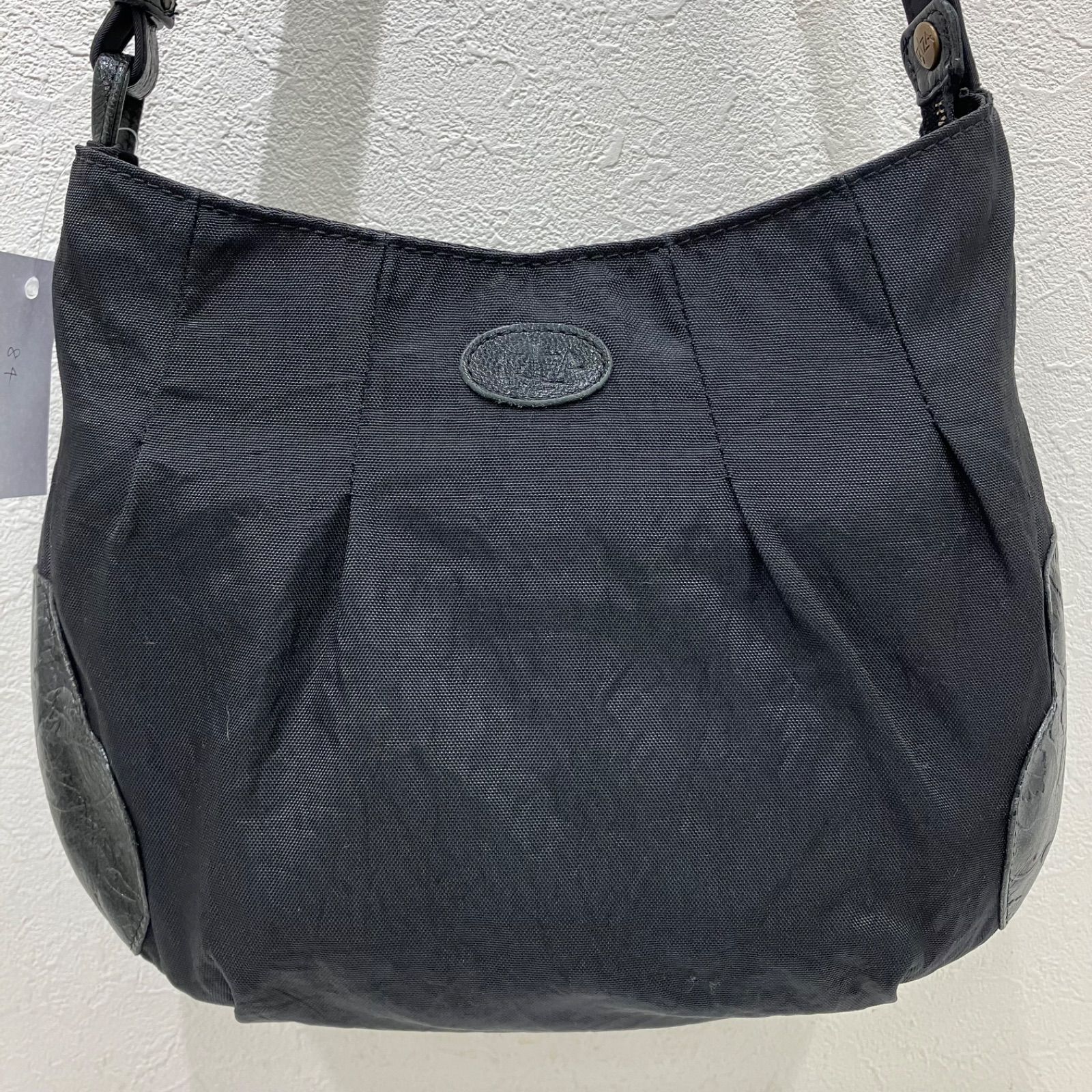 84 IBIZA イビサ ショルダーバッグ トートバッグ ブラック系 黒 