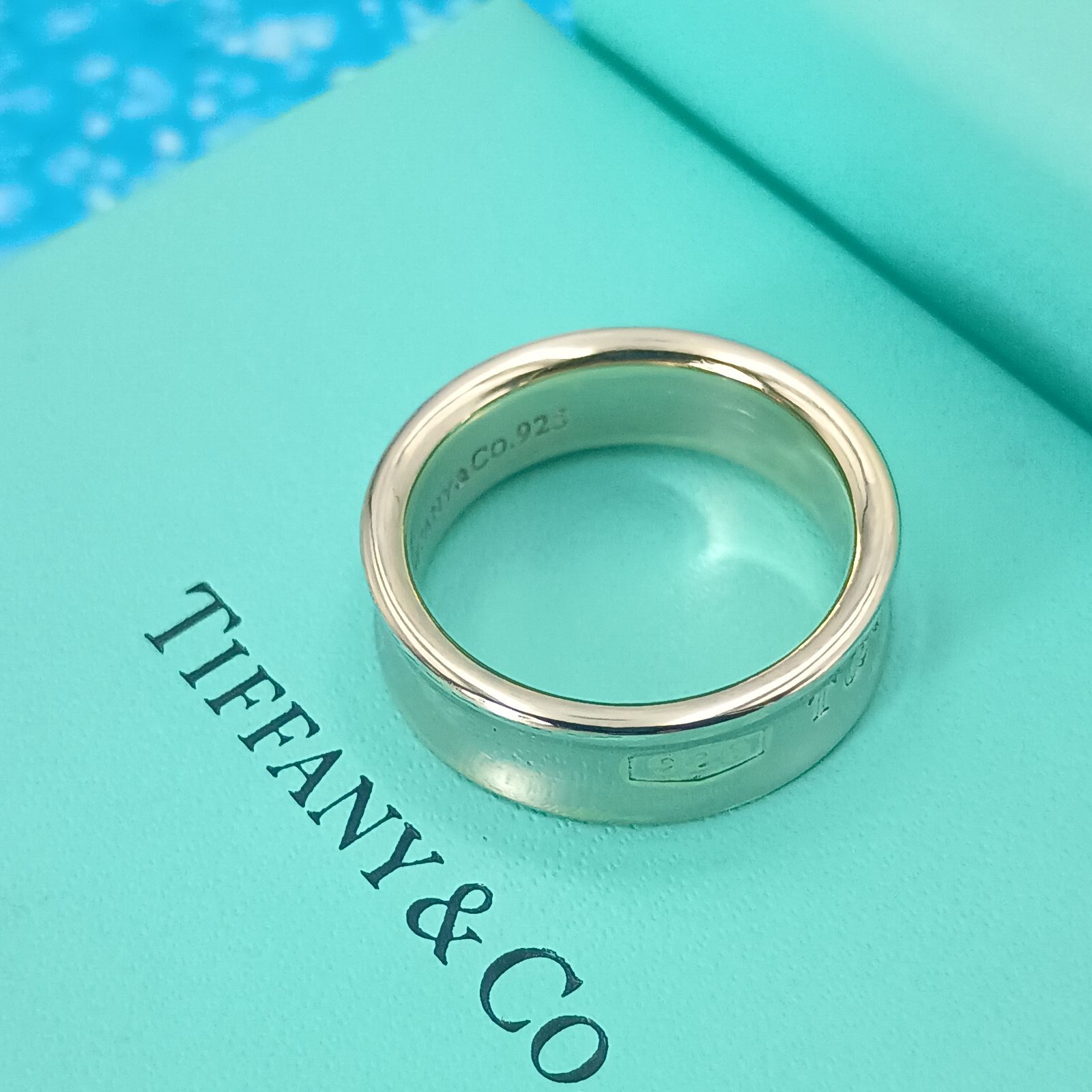 TIFFANY&Co. ティファニー 16号 ナローリング メンズ レディース