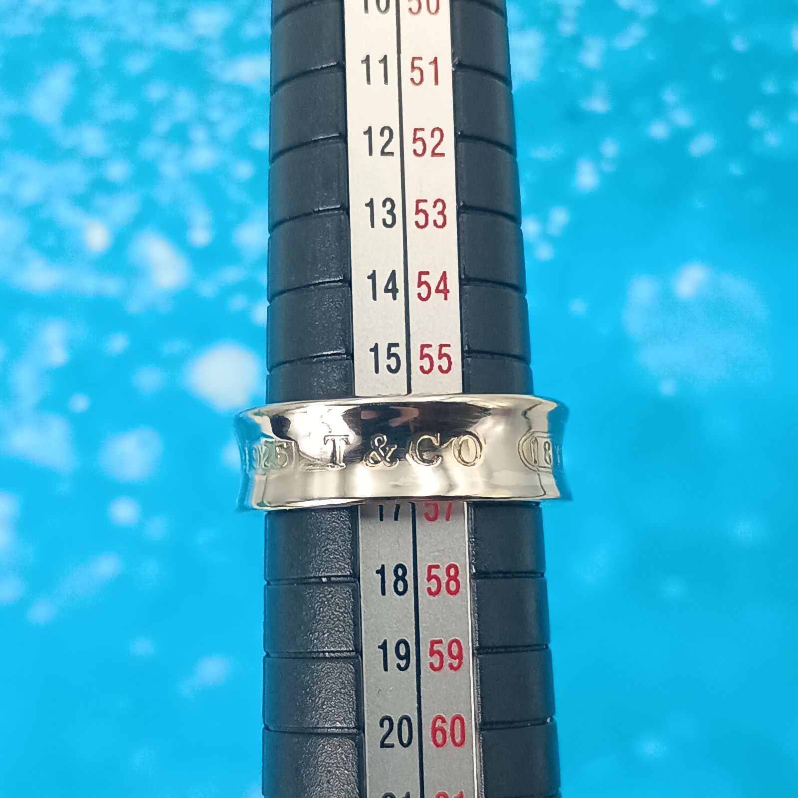 Tiffany & Co. 1837 ナローリング　シルバー　16号 TIFFANY&Co. ティファニー 16号 ナローリング メンズ レディース