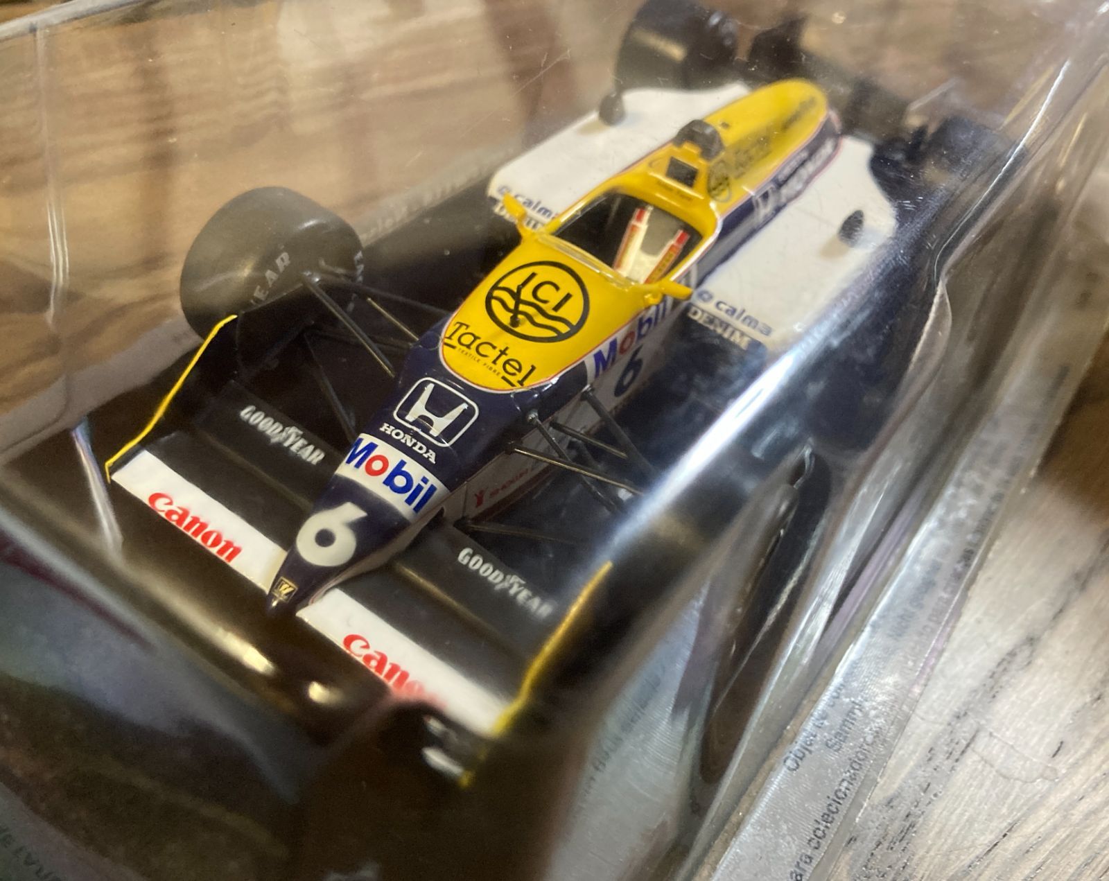 F1 WILLIAMS FW11B ネルソン・ピケ ホンダ 1987年モデル 1/24スケール
