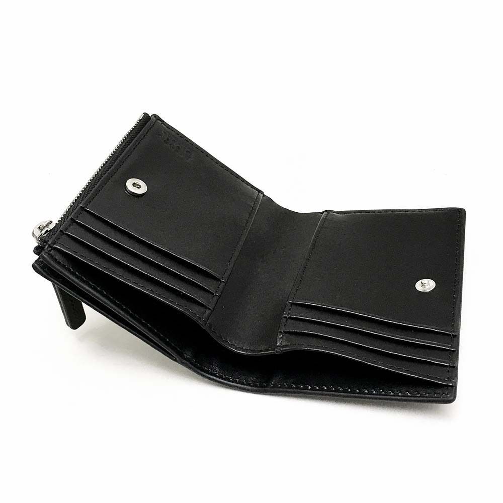 新品 DIESEL ディーゼル 二つ折り財布 1dr bi-fold zip ii X09888