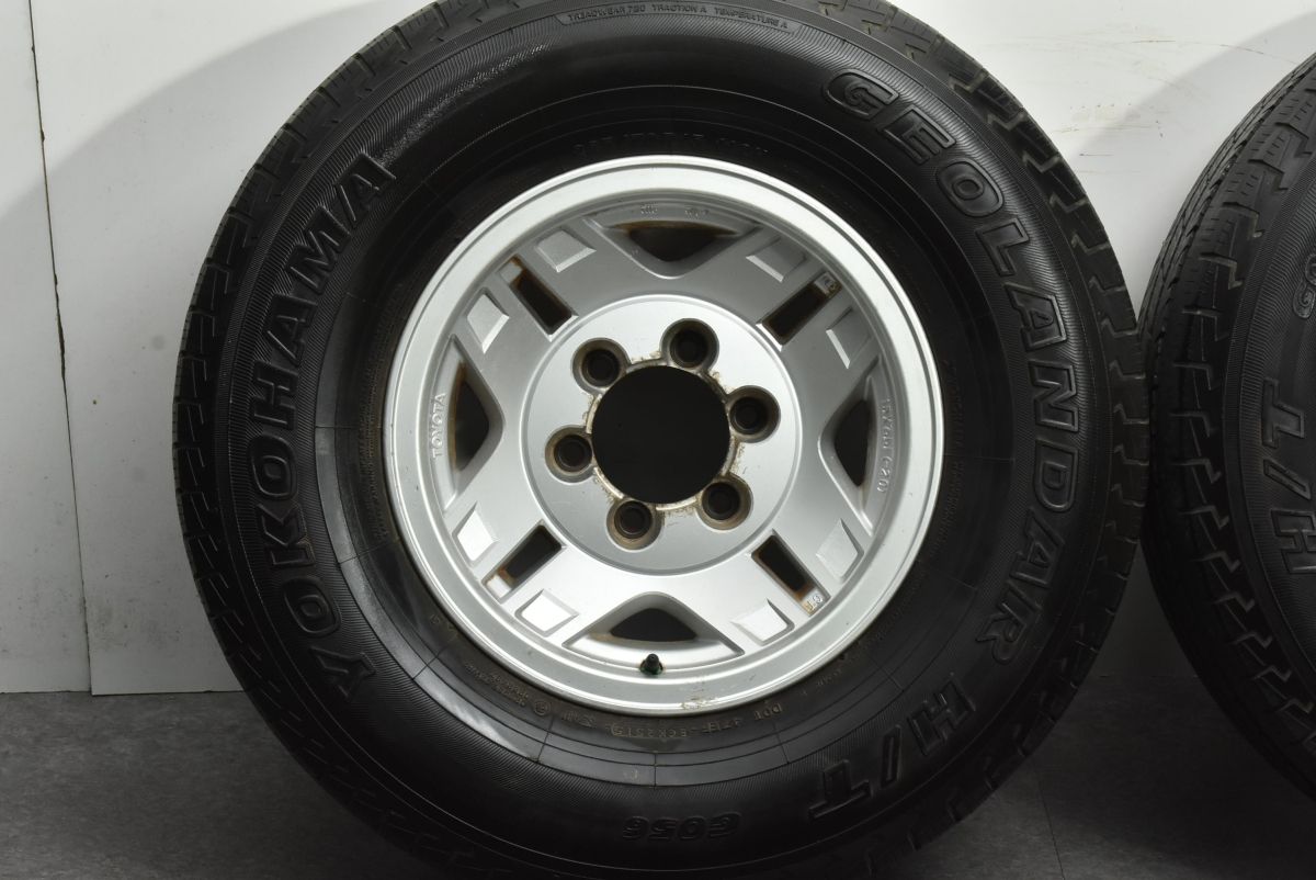 交換用に】トヨタ 70 ランドクルーザープラド 純正 15in 7JJ -20 