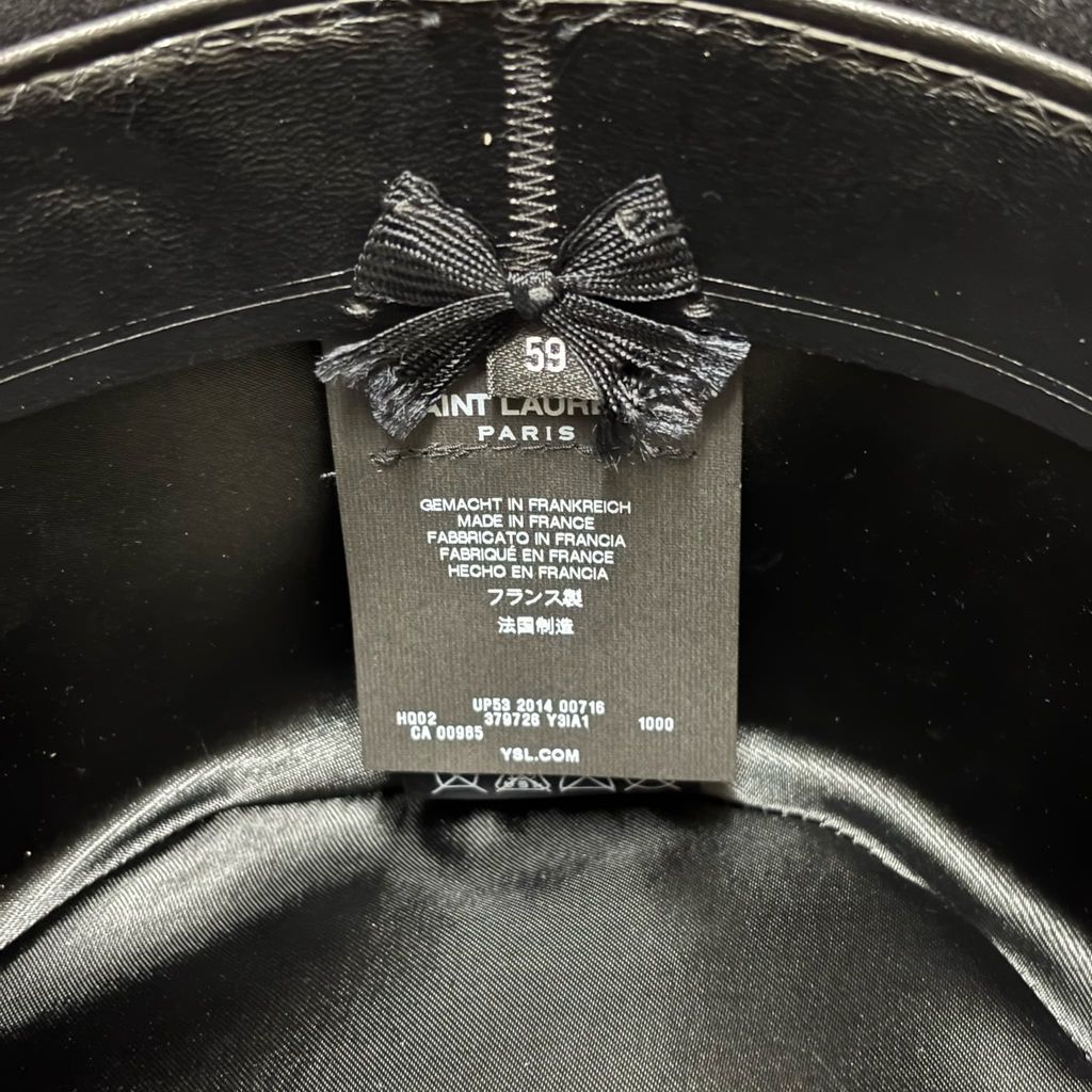 SAINT LAURENT PARIS サンローランパリ Felt Hat フェルトハット UP53