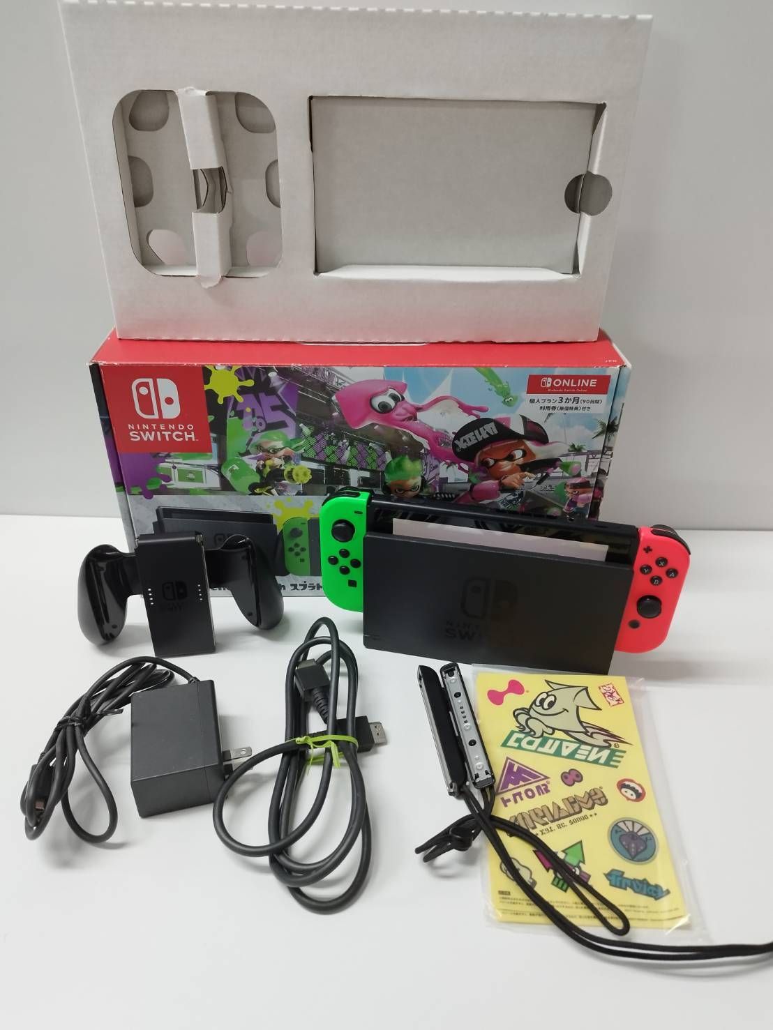良品】Nintendo Switch HAC-001/2018年製〈HAC-S-KACEK〉 Switch
