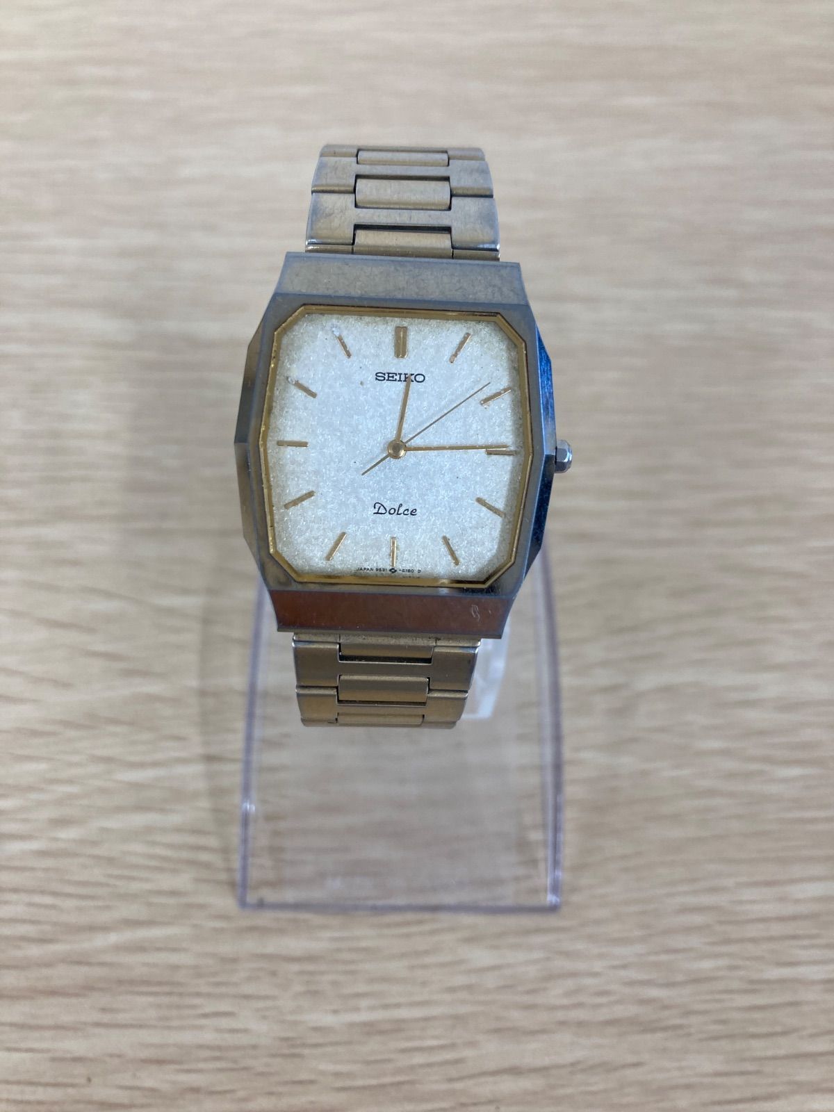 2不動品SEIKO SEIKO セイコー 【クォーツ 不動】ドルチェ シルバー 