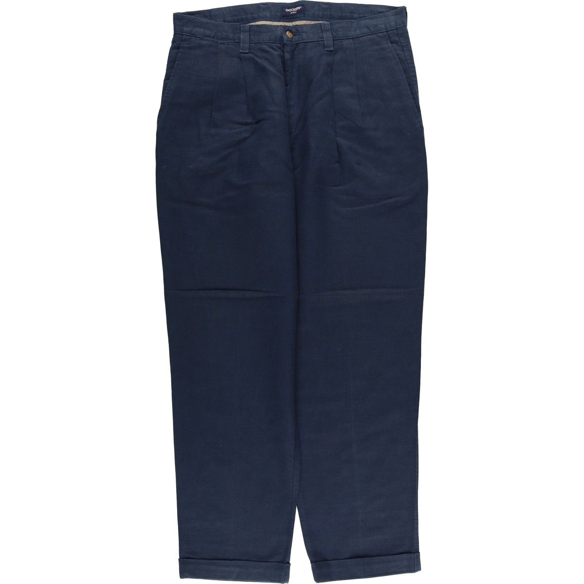古着 90年代 ドッカーズ DOCKERS KHAKIS ツータック コットン×リネン