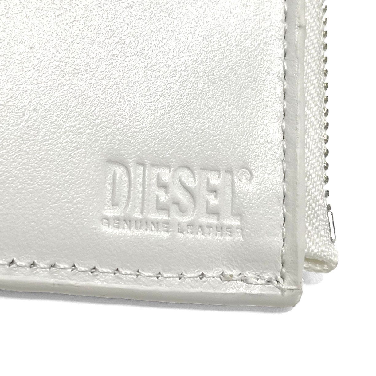 新品 DIESEL ディーゼル 二つ折り財布 1dr bi-fold zip ii X09888