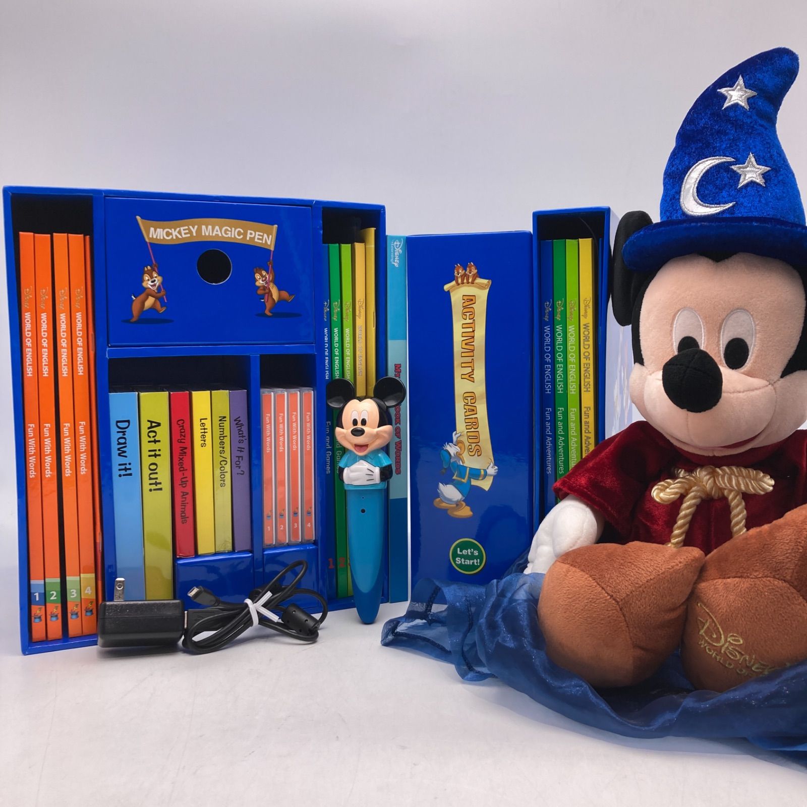ディズニー英語 Fun With Words セット　タッチペンつき　2019年 ディズニー英語 Fun With Words セット タッチペンつき 2019年 【公式