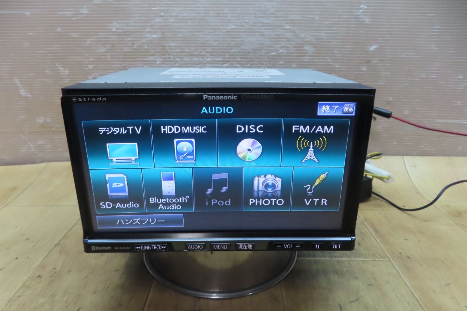 Panasonic CN-HW890DF A Bluetooth カーナビ 車・バイク・自転車