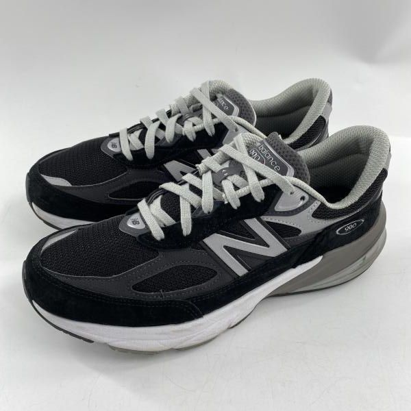 中古】New Balance スニーカー 26.5cm M990BK6 ブラック グレー 