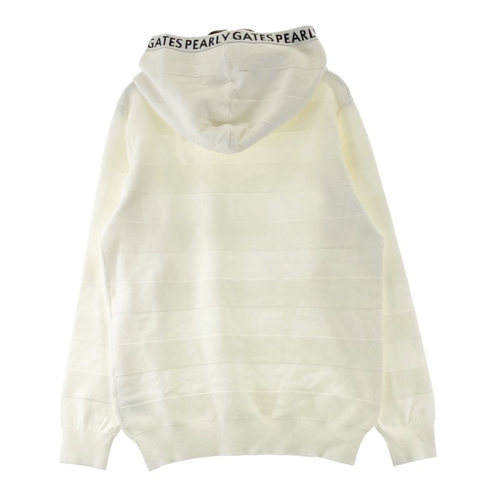 サイズ：5 PEARLY GATES パーリーゲイツ ツインニット パーカー