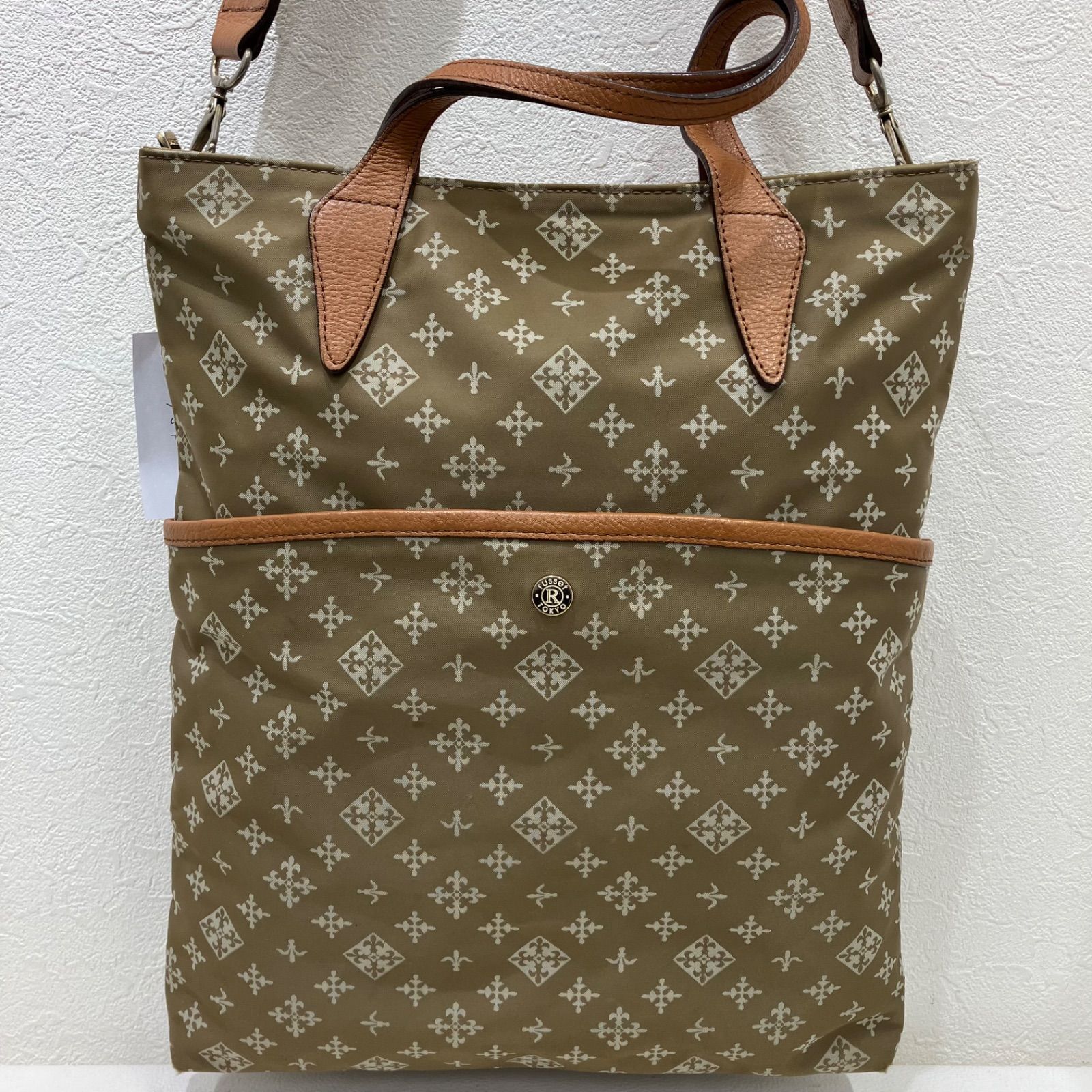 134 russet ラシット 3way ショルダーバッグ ハンドバッグ ベージュ 茶 