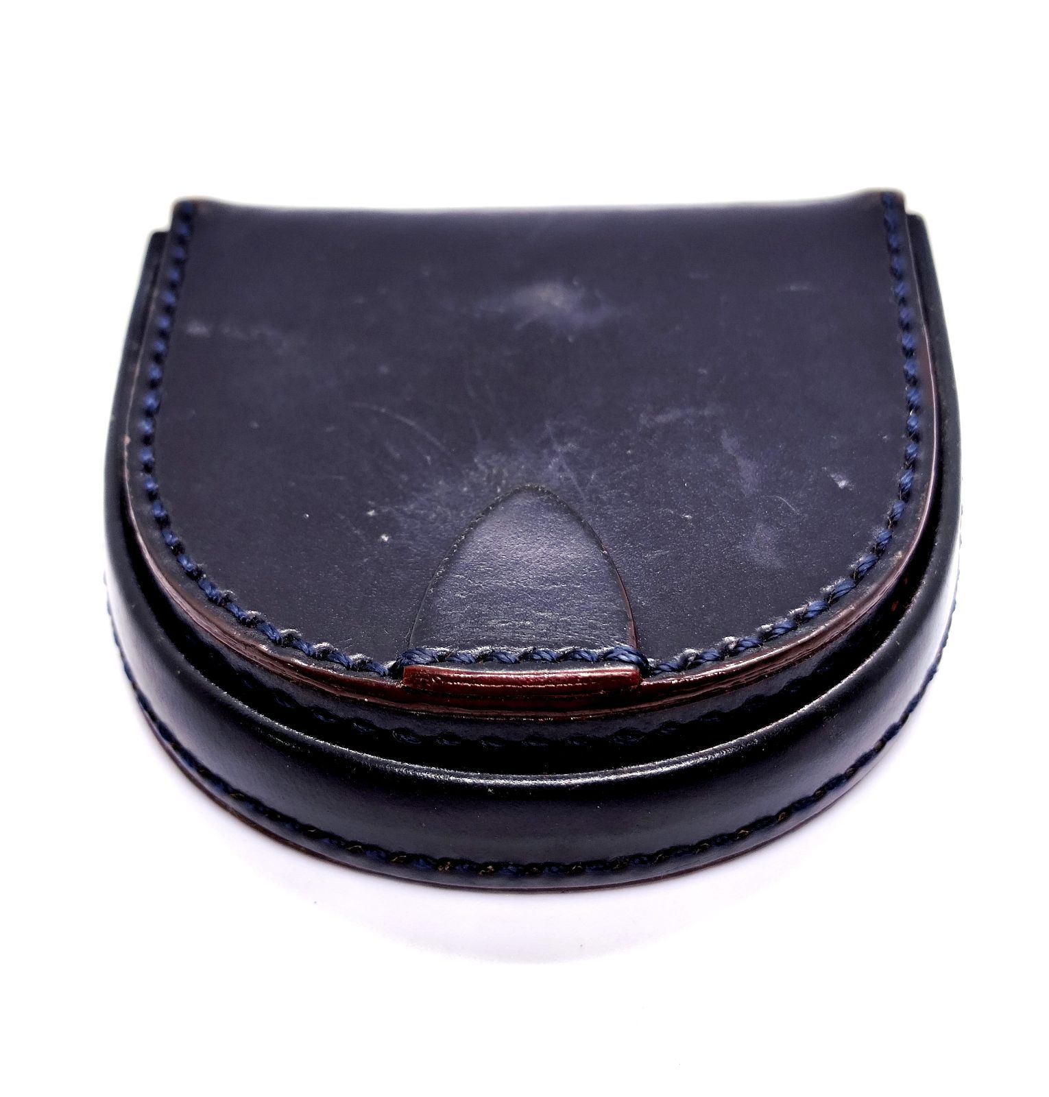 GANZO 牛革 馬蹄型小銭入れ中古品 - メルカリ