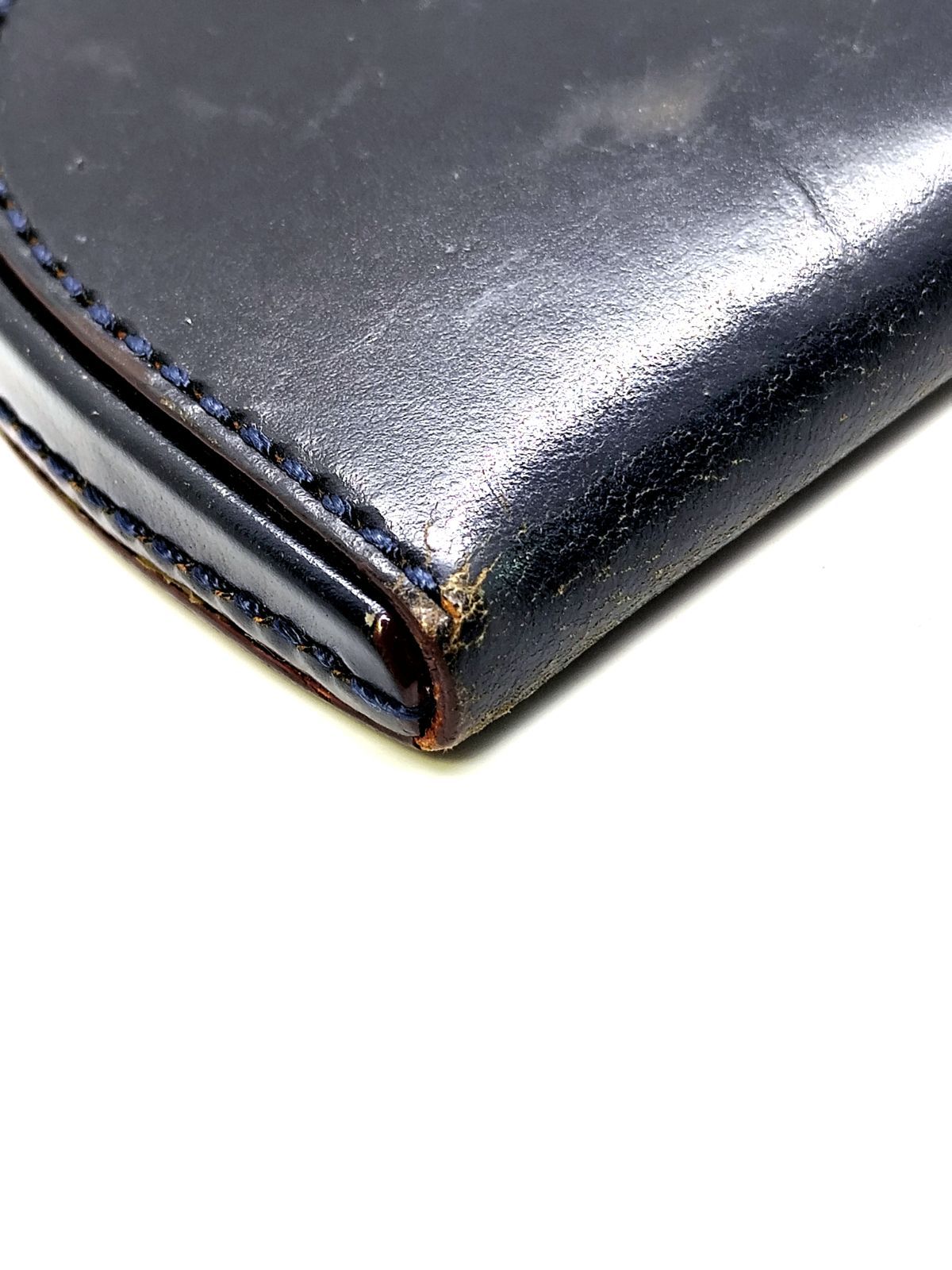 GANZO 牛革 馬蹄型小銭入れ中古品 - メルカリ