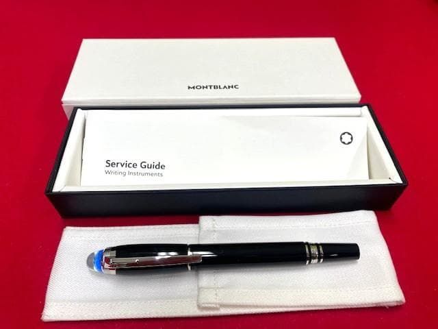 ほぼ未使用品 モンブラン スターウォーカー プレシャスレジン F Au585