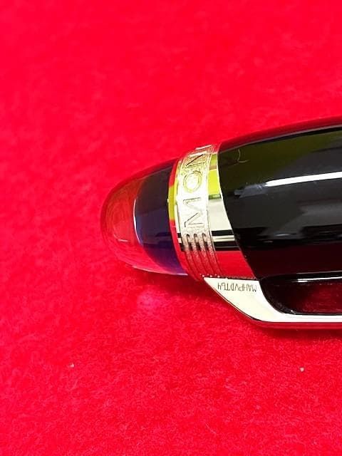 ほぼ未使用品 モンブラン スターウォーカー プレシャスレジン F Au585
