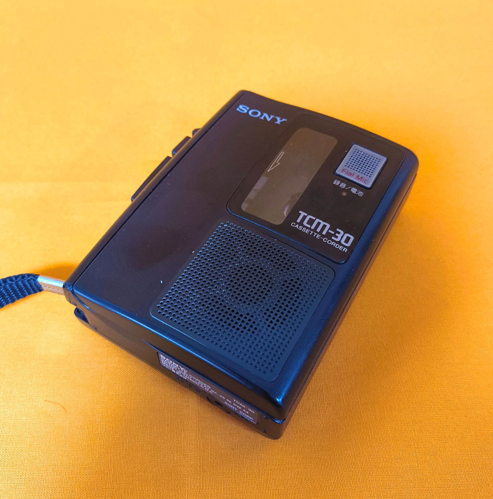 ジャンク】SONY カセットコーダー TCM-30 ソニー カセット テープ