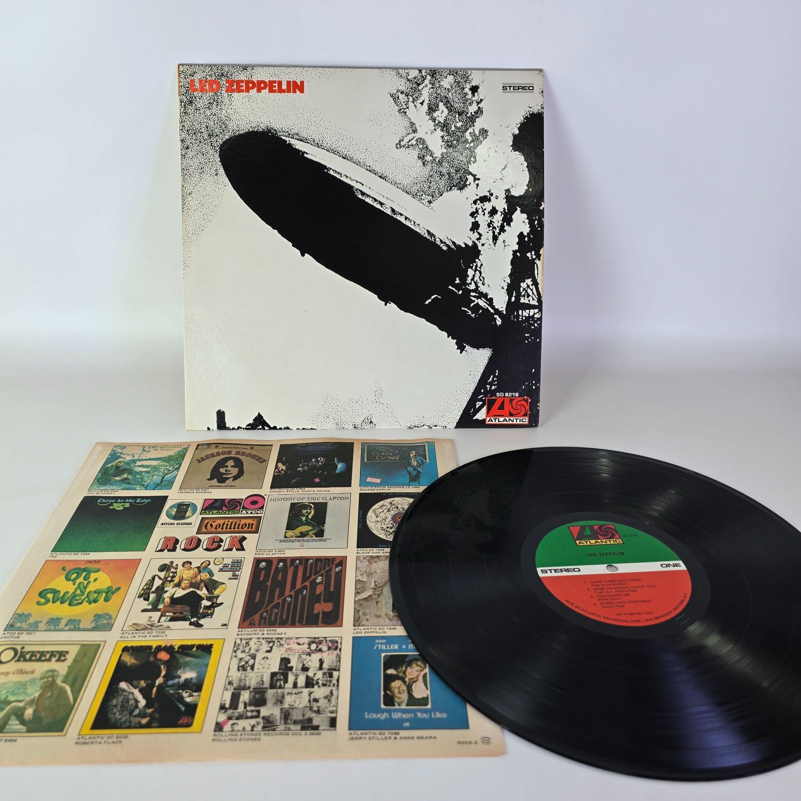 レッド ツェッペリン デビューアルバム「Led Zeppelin」SD 8216 US US